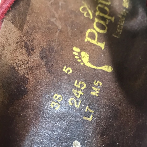 Birkenstock Papillio 3 Trap Buckle Suede Cork Eva Soles Red Sandals Slides Flats - Picture 7 of 16